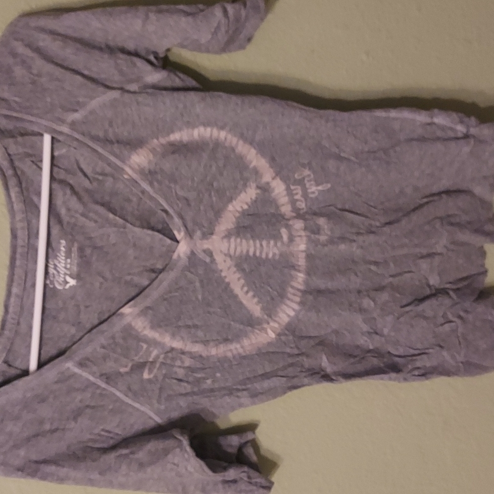 American eagle 3/4 sleeve tee